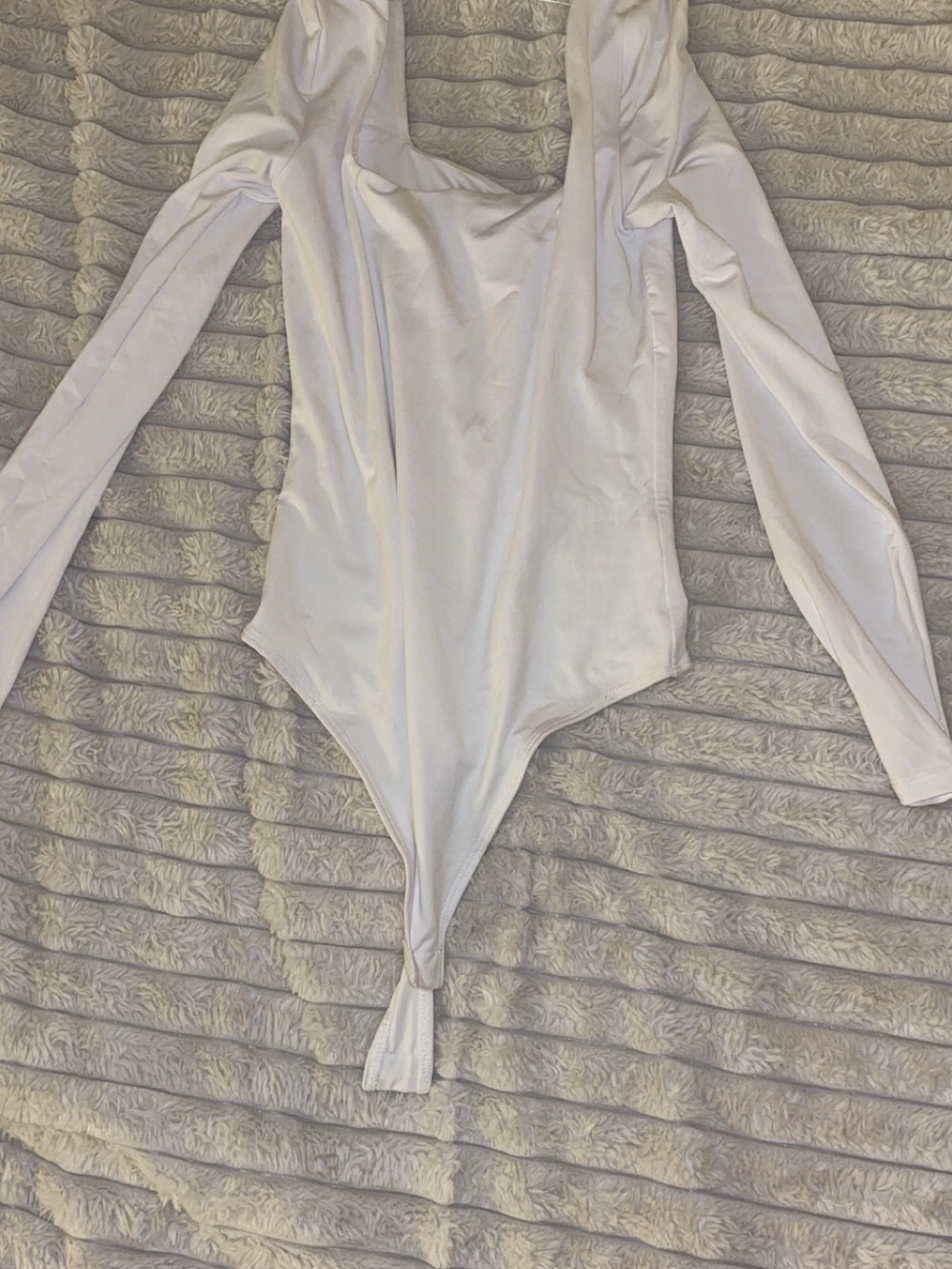 Urban Planet White Long Sleeve Bodysuit